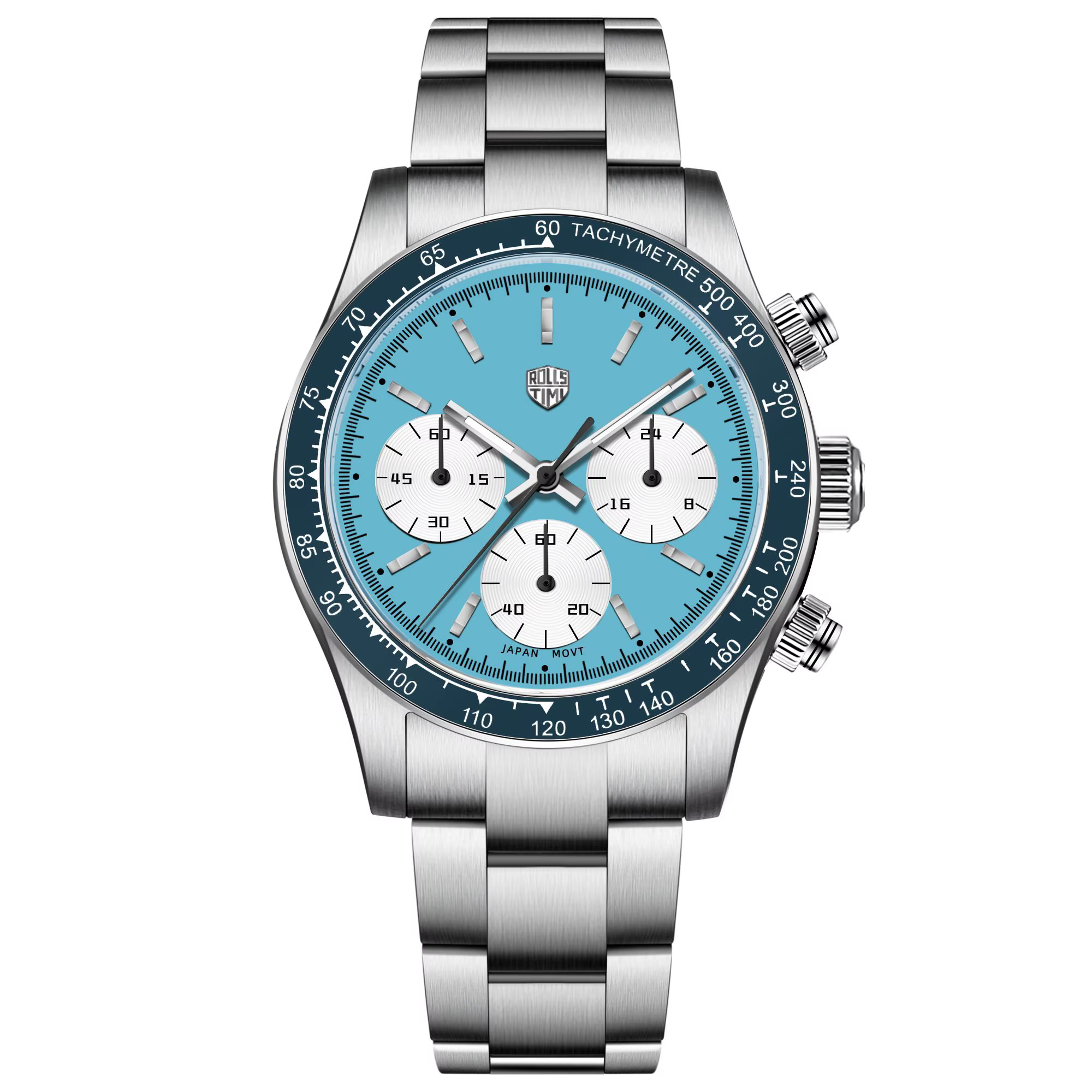 Montre à quartz pour homme ROSSITIMI Urban Premium, luxe léger, sport, acier inoxydable, tachymètre