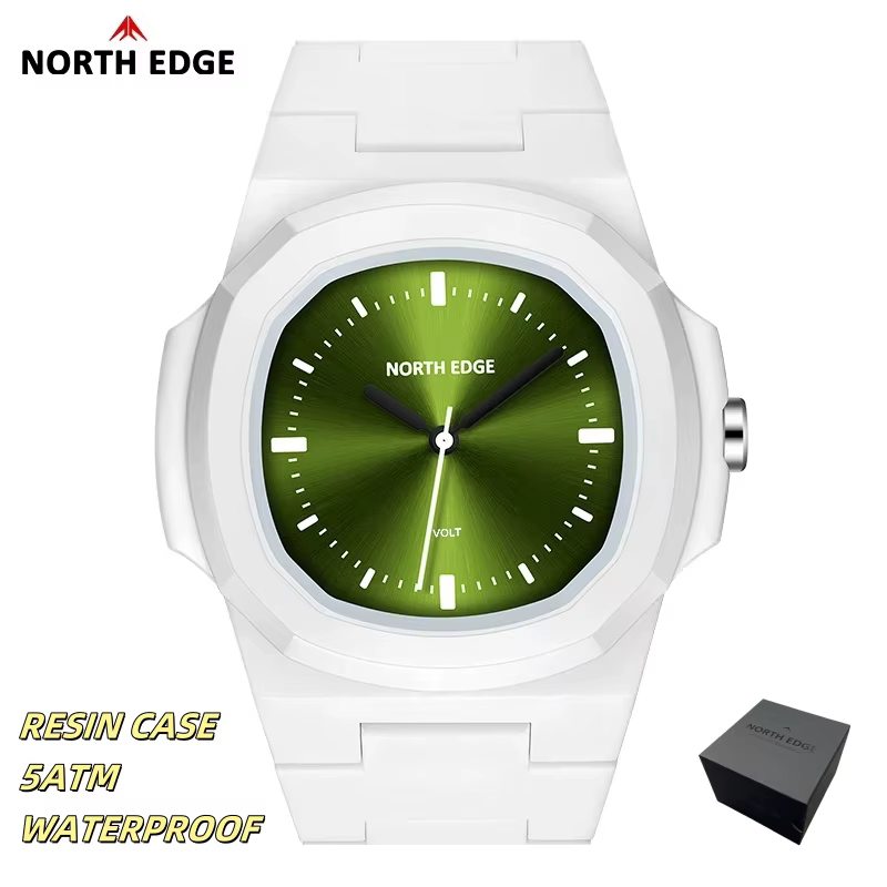 NORTH EDGE montre pour homme nouvelle montre à Quartz VOLT mode boîtier en résine légère carré natat