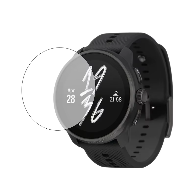 Film de protection en verre trempé dur pour montre connectée Suunto Race/Race S/2, couvercle de prot
