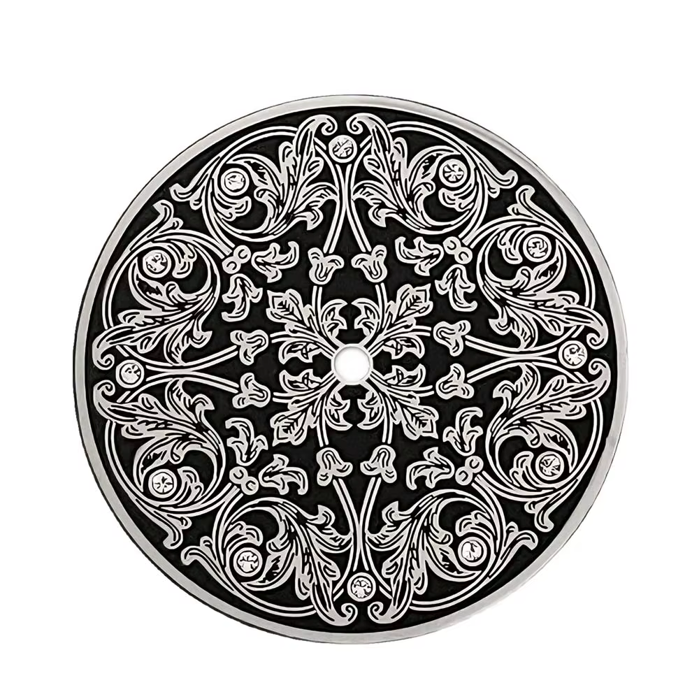 Cadran de montre mécanique gravé Vintage, pour ST3600, 36mm/39mm, cadran Floral rétro modifié pour m