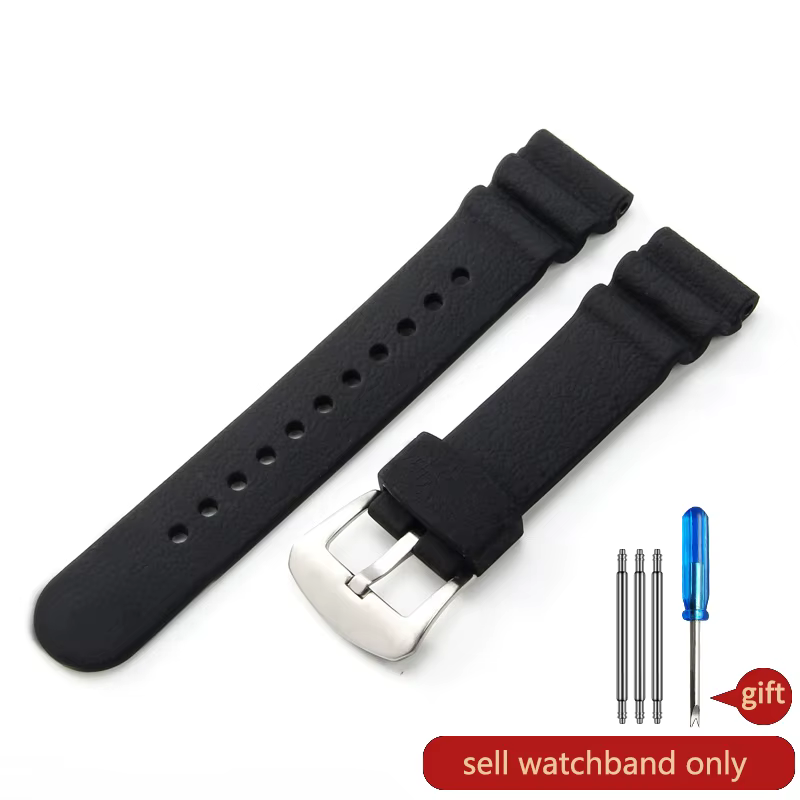 Pour Seiko thon blanc Can Diver PROSPEX série SNE545P1 SNE547P1 Bracelet de montre Style homme Brace