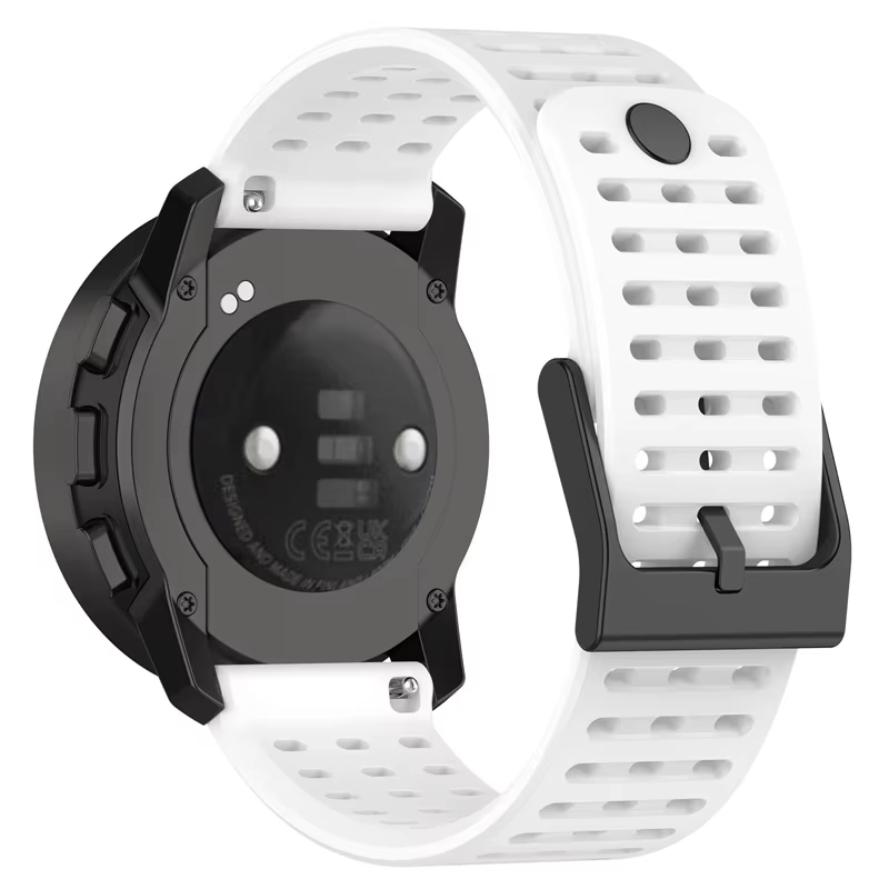 Bracelet de montre en silicone de remplacement, compatible avec Suunto9 Peak Pro, bracelet respirant