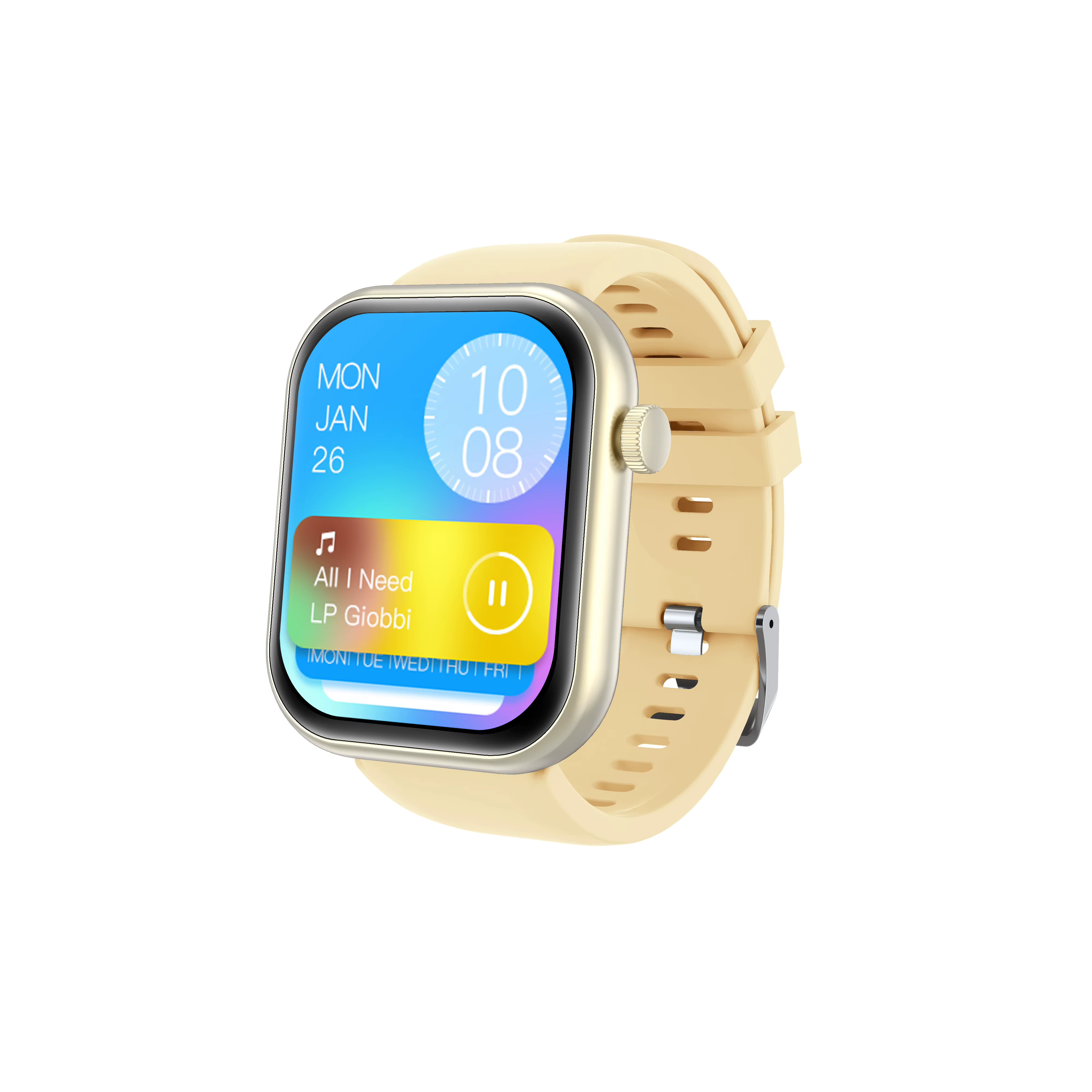 Montre intelligente pour hommes femmes moniteur de pression artérielle de fréquence cardiaque montre