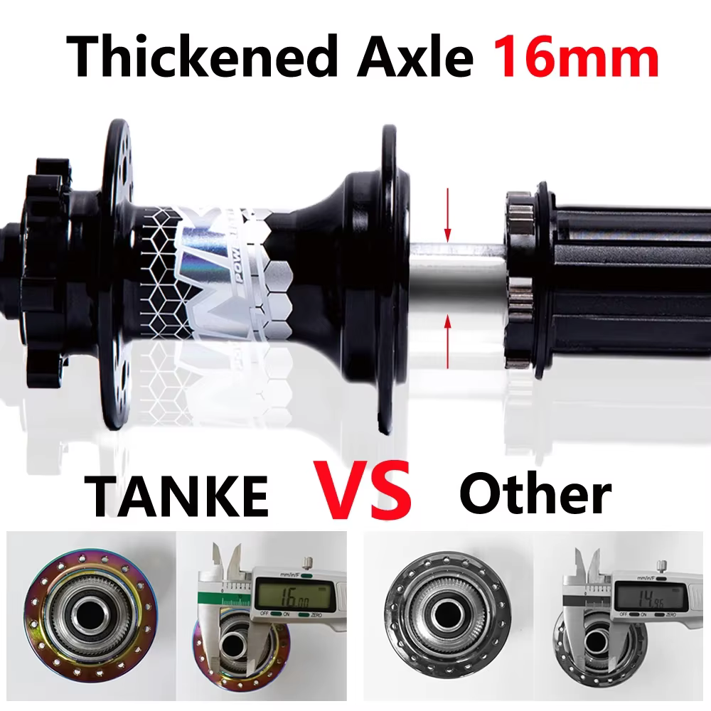 TANKE moyeu de vélo vtt BOOST 148 moyeux de vélo 120 clic 6 griffes portant 32H 28H HG XD MS frein à