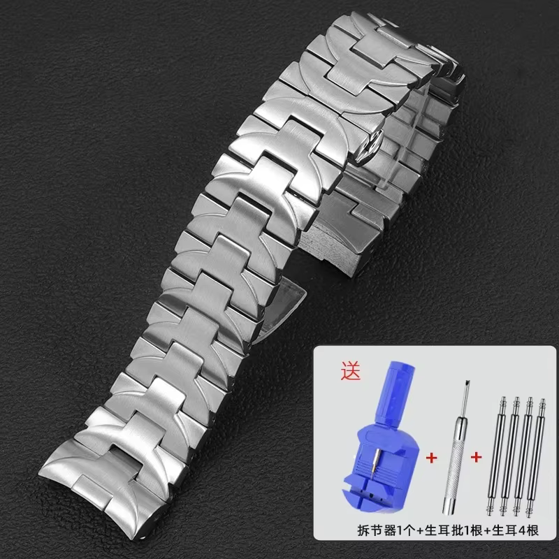 Bracelet de montre en acier inoxydable pour Panerai Pam441 série 111 bracelet de montre en acier ino