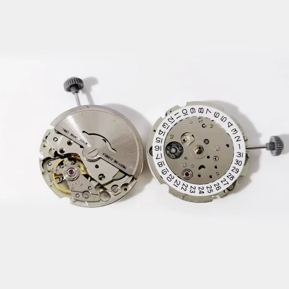 Mouvement mécanique 8215 NH34 NH35 21 rubis, réglage automatique GMT, double calendrier, accessoires