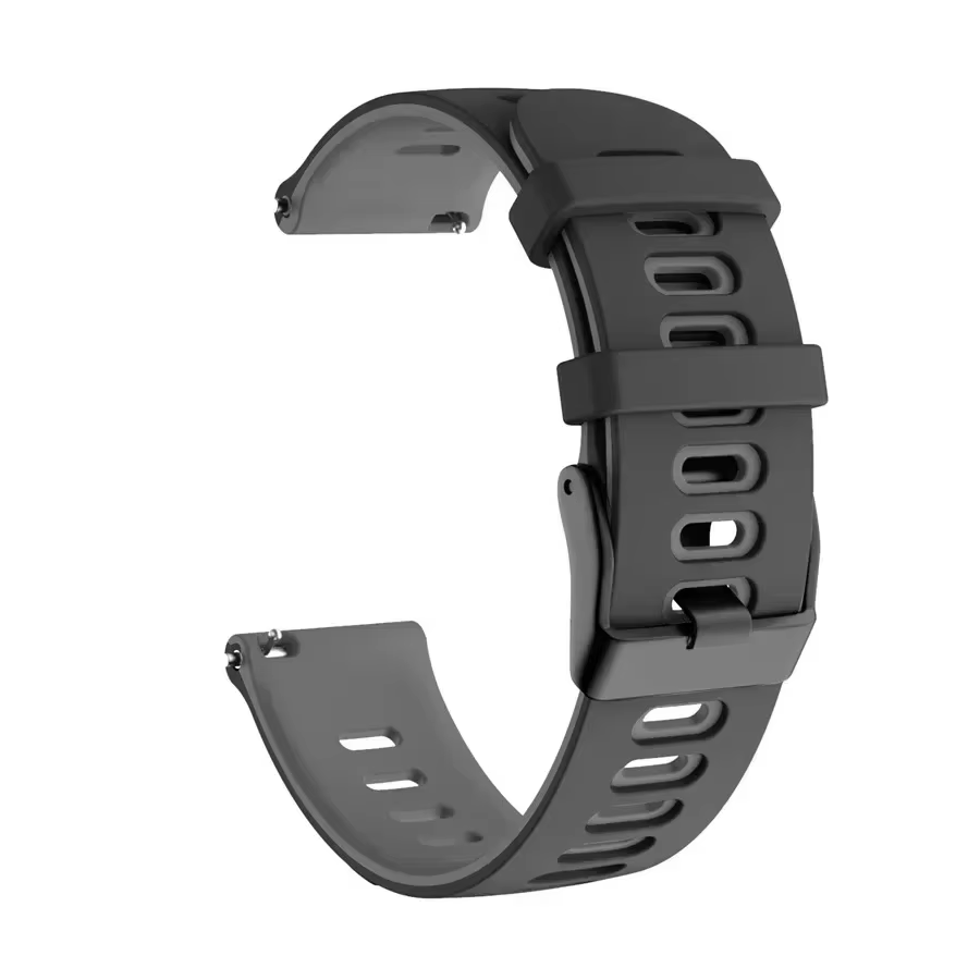 Bracelet en silicone bicolore pour montre connectée Black Shark Run, bracelet respirant Correa pour