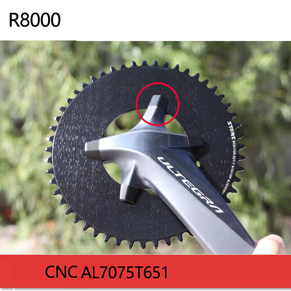 Boulons à plateau unique, écrous décorés en alliage pour Shimano FC-9000 R7000 R8000 R9100 R9200 fc-