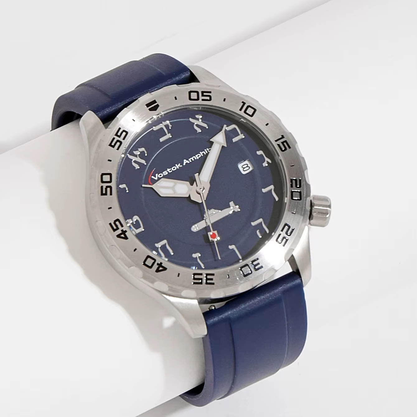 Montre mécanique étanche pour homme, montre-bracelet à cadran numérique juif hébreu, montre-bracelet