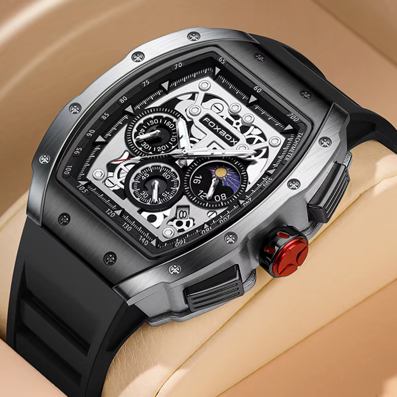 Nouvelle montre de sport 2026 pour homme, montre de luxe de marque supérieure, montre-bracelet chron
