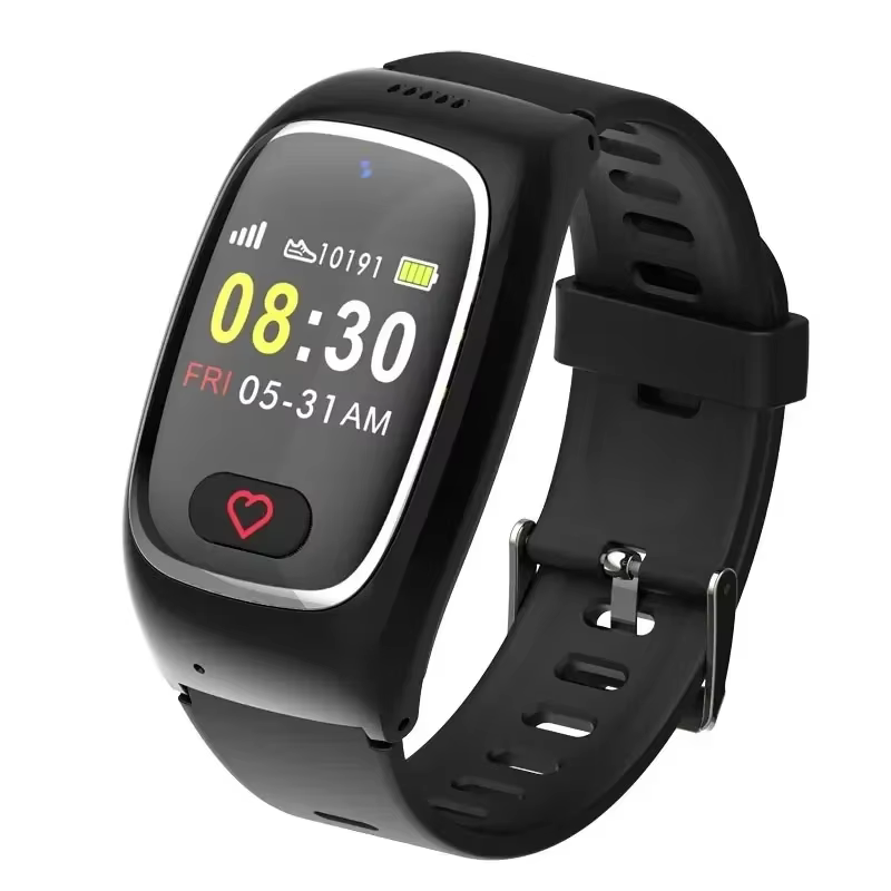 Montre GPS pour personnes âgées, Bracelet de suivi 4G, gestion de la température de la santé, SOS IP