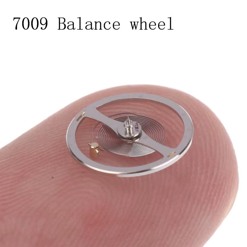 Roue d'équilibrage 7009A avec ressort à cheveux pour mouvement Seiko 7009, pièce de rechange pour ré