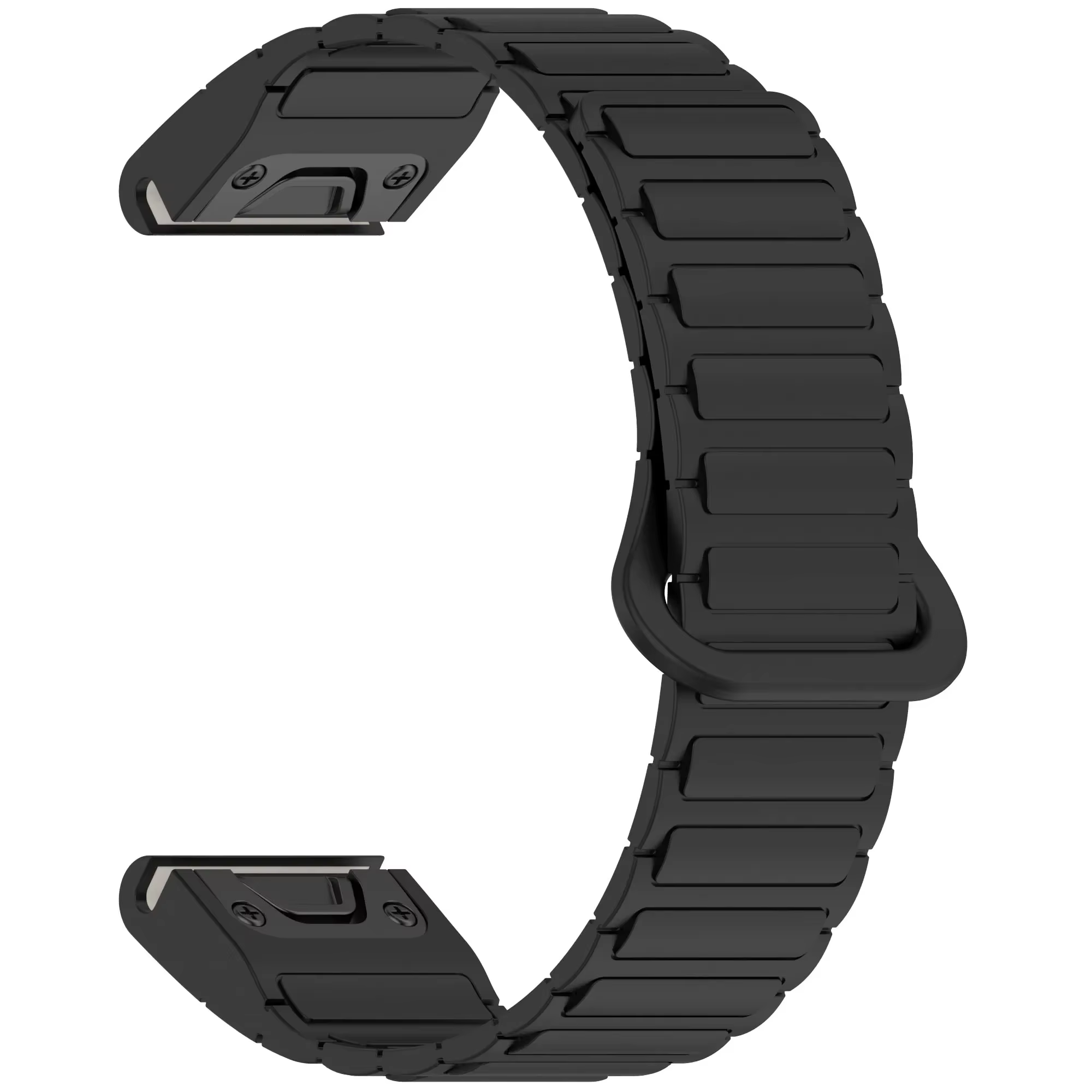 Compatible avec Garmin Fenix 8 7X 7 7S Bracelet magnétique en silicone Fenix 5X 5S Plus 3HR Bracelet
