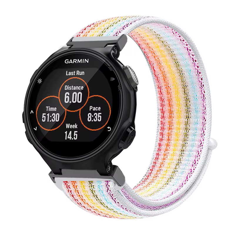 Bracelet de montre à boucle en Nylon pour Garmin Forerunner 735XT, Bracelet de montre intelligente p