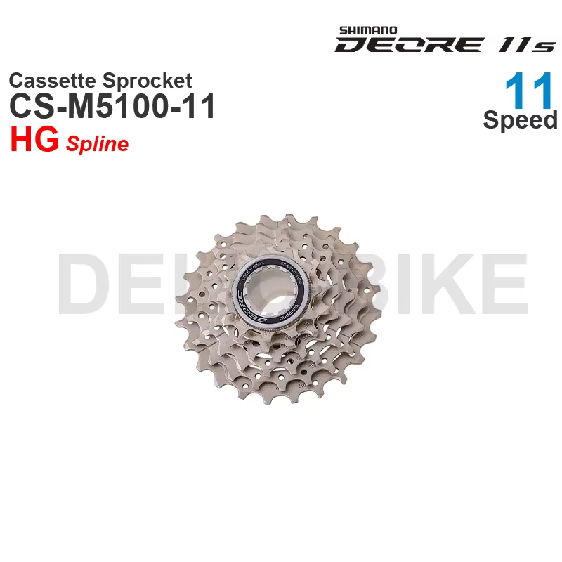 SHIMANO DEORE M5100 11v pignon de Cassette CS-M5100-11 11 vitesses-HYPERGLIDE pour pièces d'origine