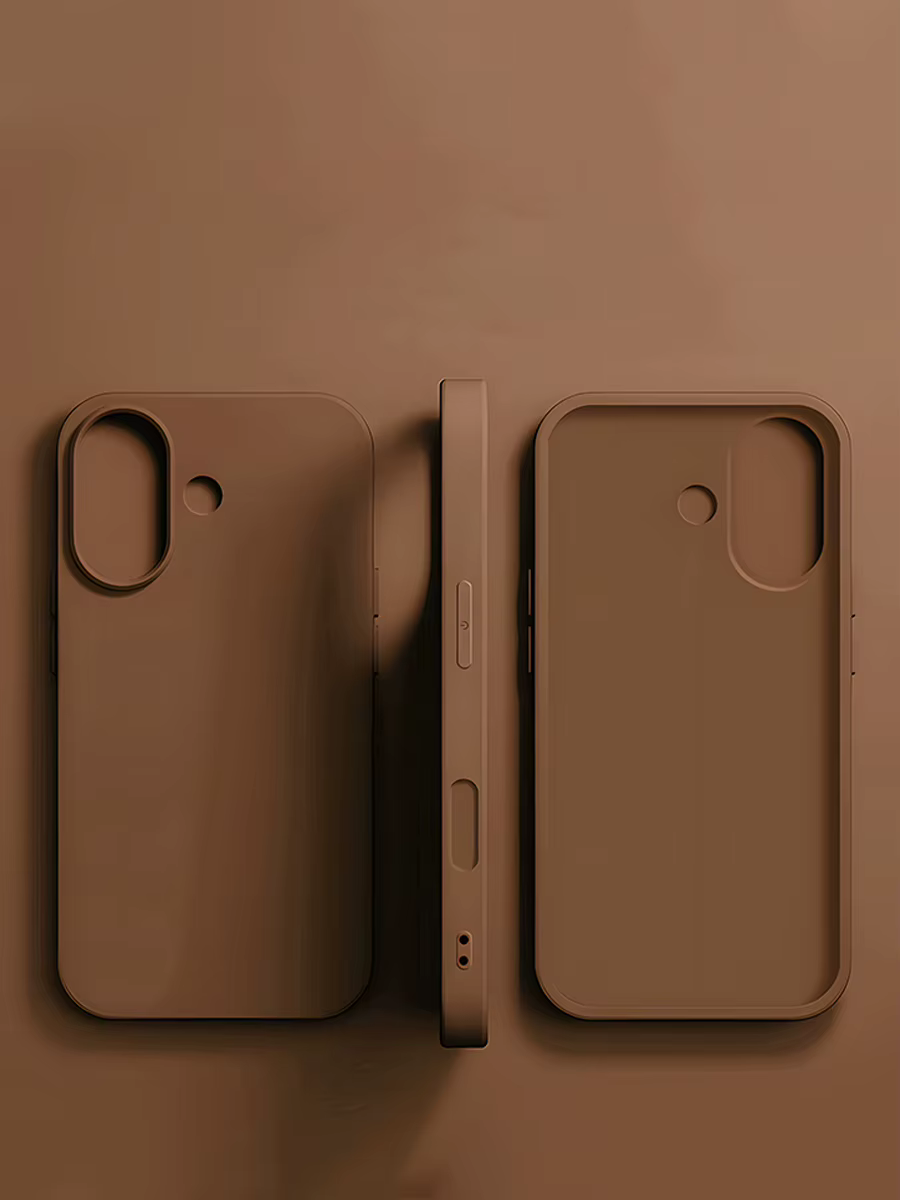 Coque de luxe en silicone antichoc tendance pour iPhone 17, 16, 14, 12, 11, 13, 15 Pro Max et access