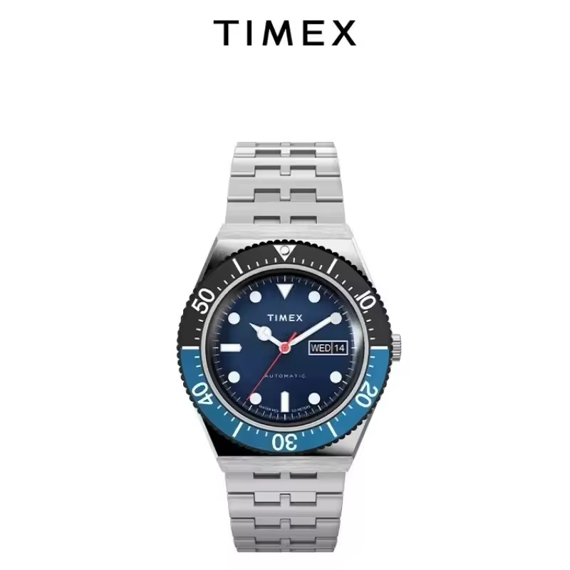 Montre automatique TIMEX pour homme, montre de luxe multifonctionnelle pour homme, calendrier, brace