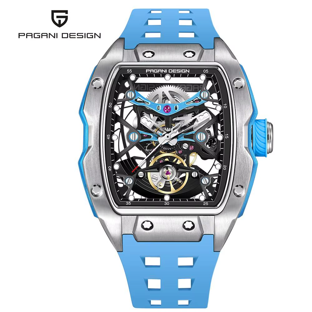 PAGANI-Montre-bracelet mécanique automatique pour homme, modules décontractés, montre en acier inoxy