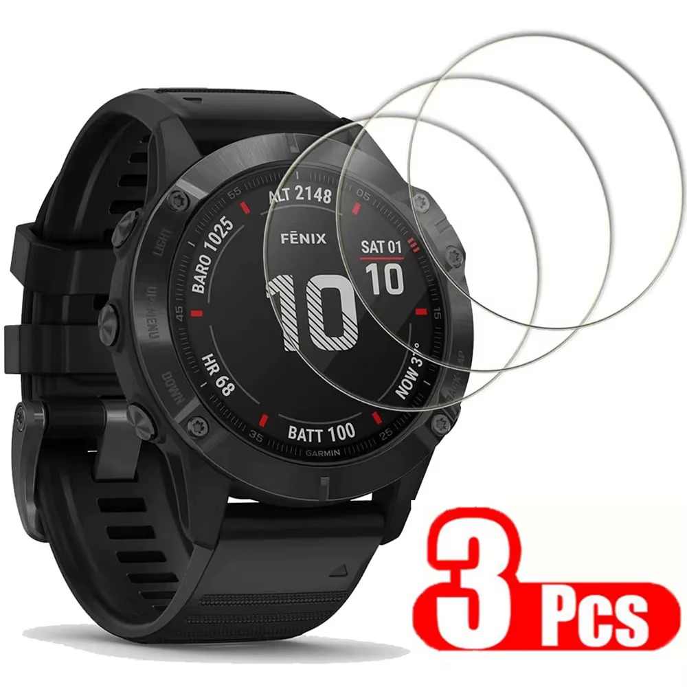 Verre trempé Premium 9H pour Garmin Fenix 7 7S 7X 6 6S 6X Pro 5S 5 Plus, protecteur d'écran pour mon
