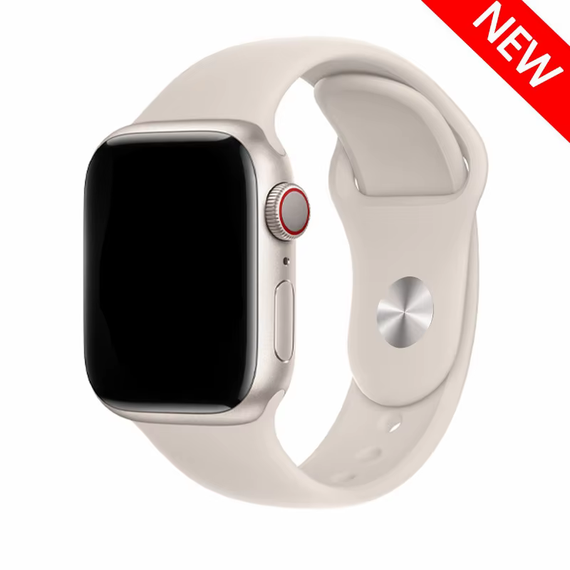 Bracelet en Silicone pour Apple Watch, 40mm 49mm 44mm 45mm 46mm 42mm 41mm, Bracelet de sport iWatch 