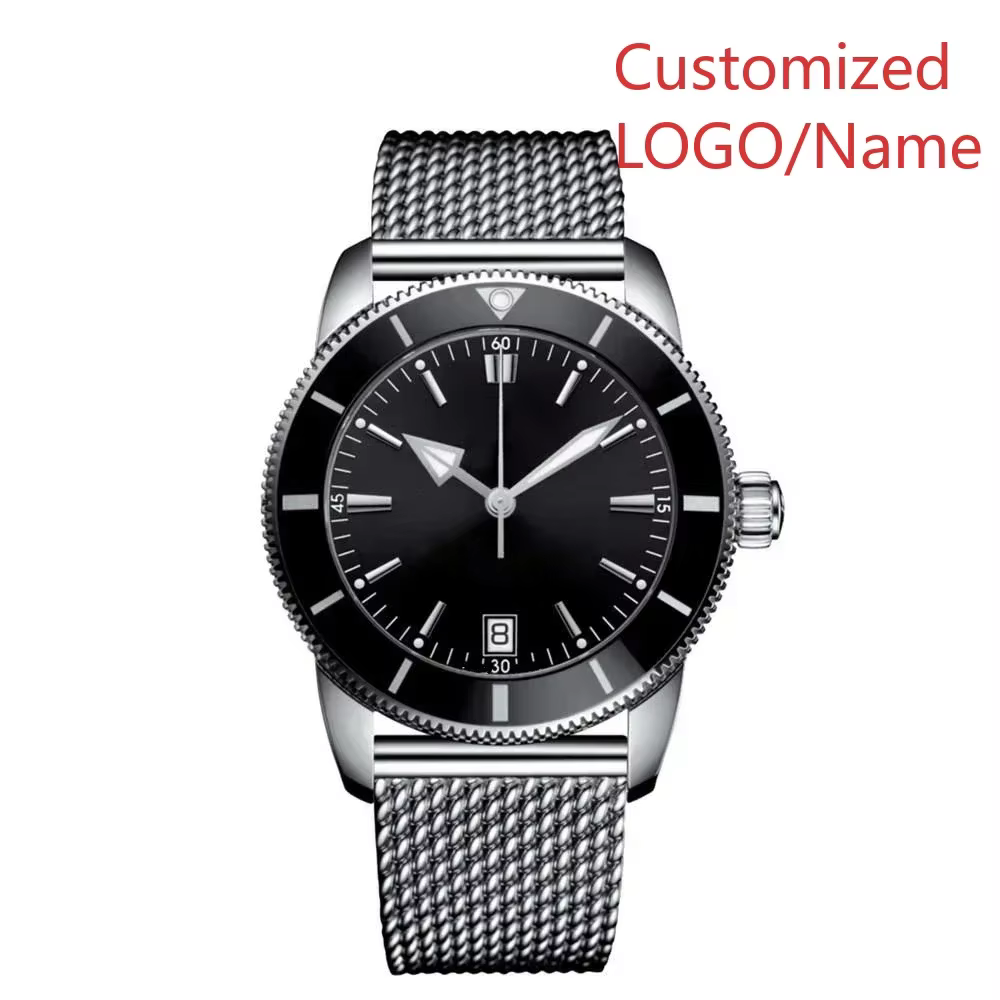 A11 Store Montre personnalisée pour homme, montre mécanique automatique Superocean, noir, bleu, caou