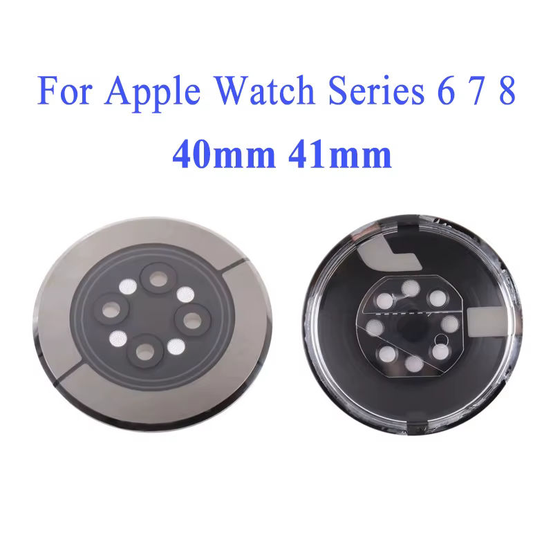 Verre de protection arrière pour Apple Watch Series 6 7 8 40mm 41mm sans capteur, pièces de rechange