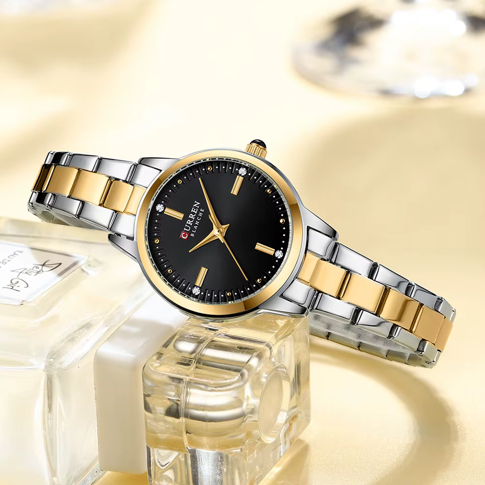 CURREN montres pour femmes mode originale montre-bracelet à Quartz pour dames cadran romain diamant 