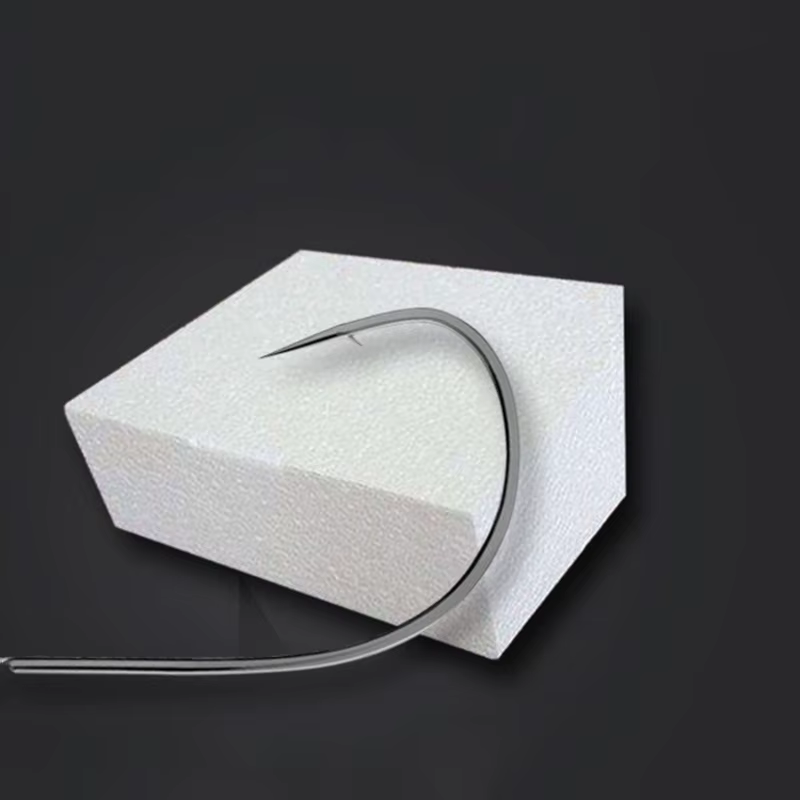 DYGYGYFZ 50 pcs/lot hameçons de pêche en acier à haute teneur en carbone or noir hameçon barbelé ham