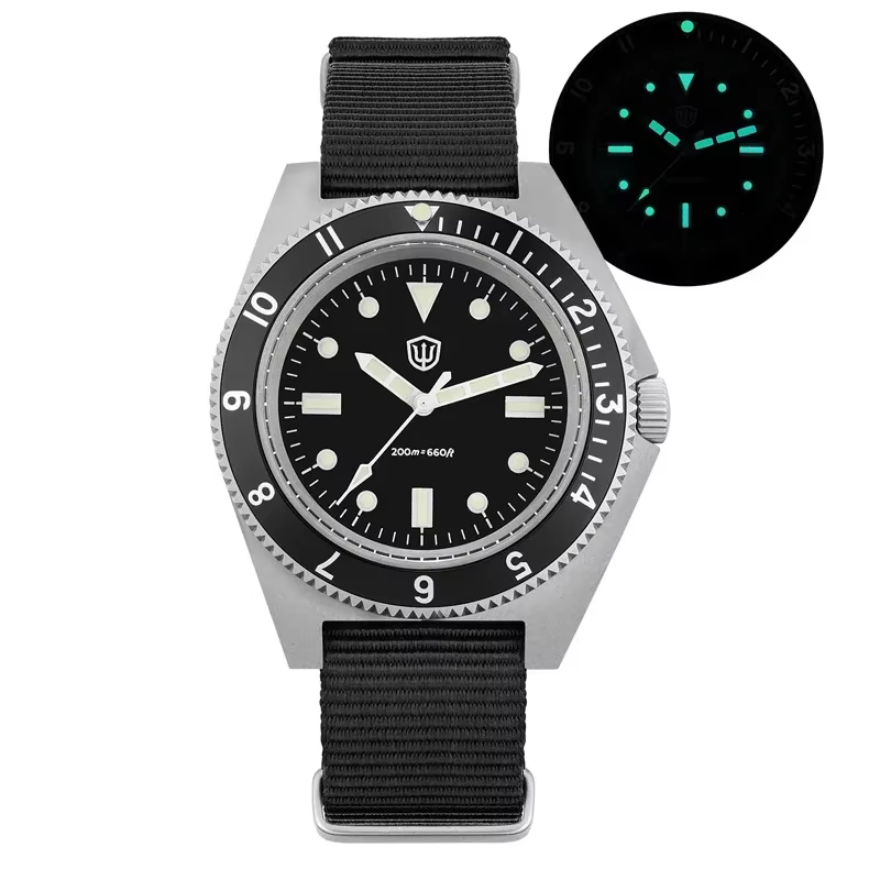 Watchdives WD1972 montre à Quartz VH31 balayage secondes mouvement saphir cristal BGW9 lumineux 20Ba