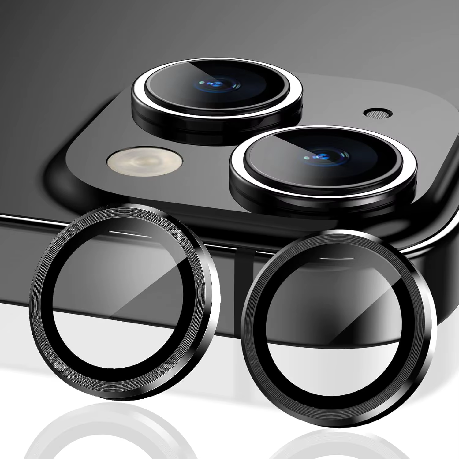 Étui de protection d'objectif d'appareil photo, pour iPhone 17 Air 16 E 16e 15 Pro Max 14 Plus 13 Mi