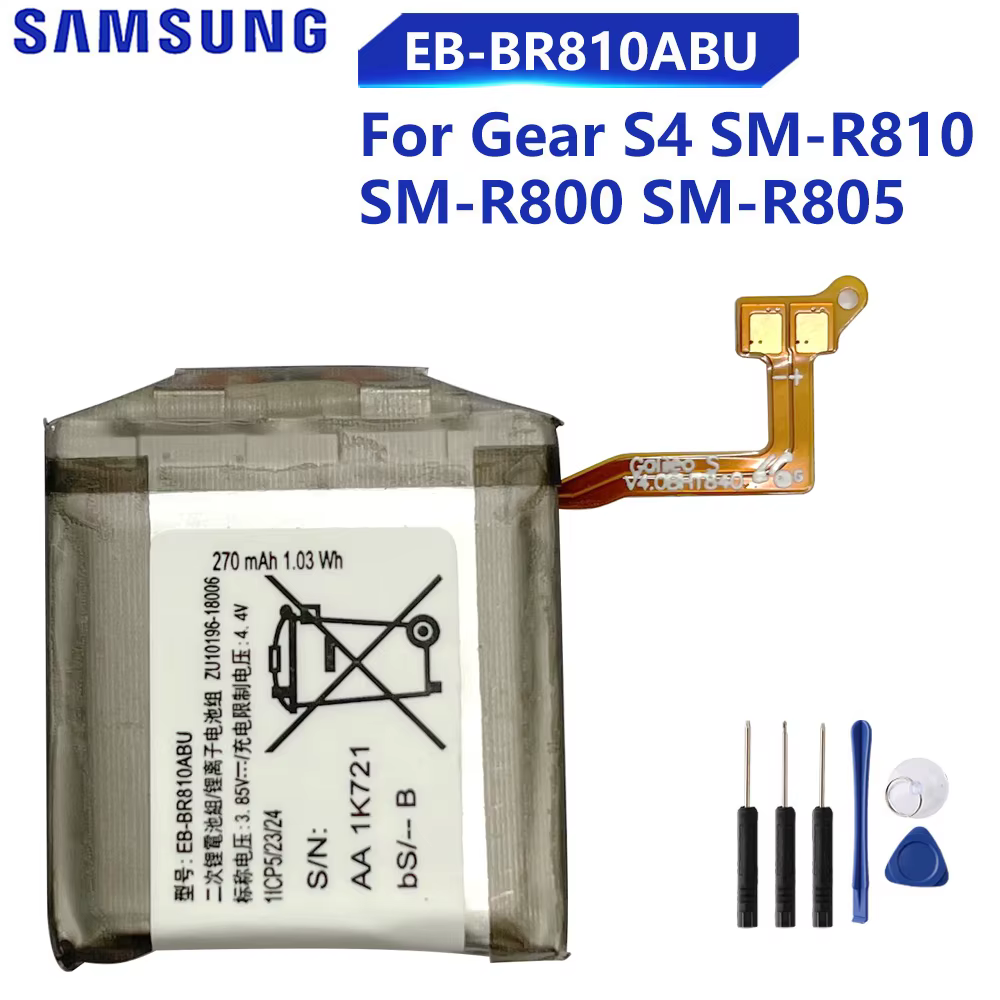 Batterie pour Samsung Gear S2 3G R730 SM-R600 SM-R735, batterie de montre S3 BR760 S2 Classic R720 R