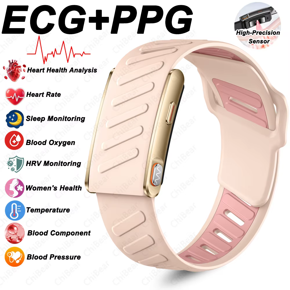 Nouvelle Montre Connectée ECG Santé 2026 pour Hommes et Femmes : Analyse de la Composition Sanguine,