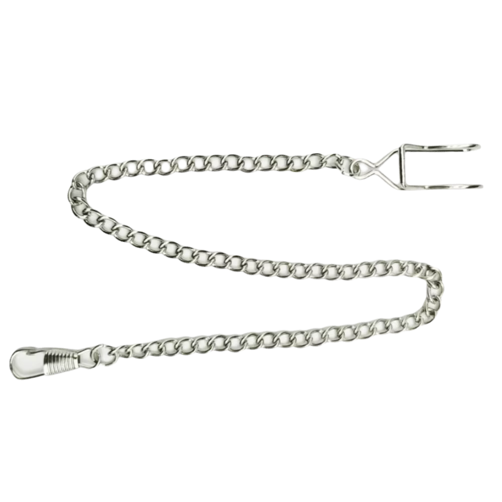 Chaîne de montre de poche en alliage tendance, style vintage, chaîne de taille classique, chaîne en 