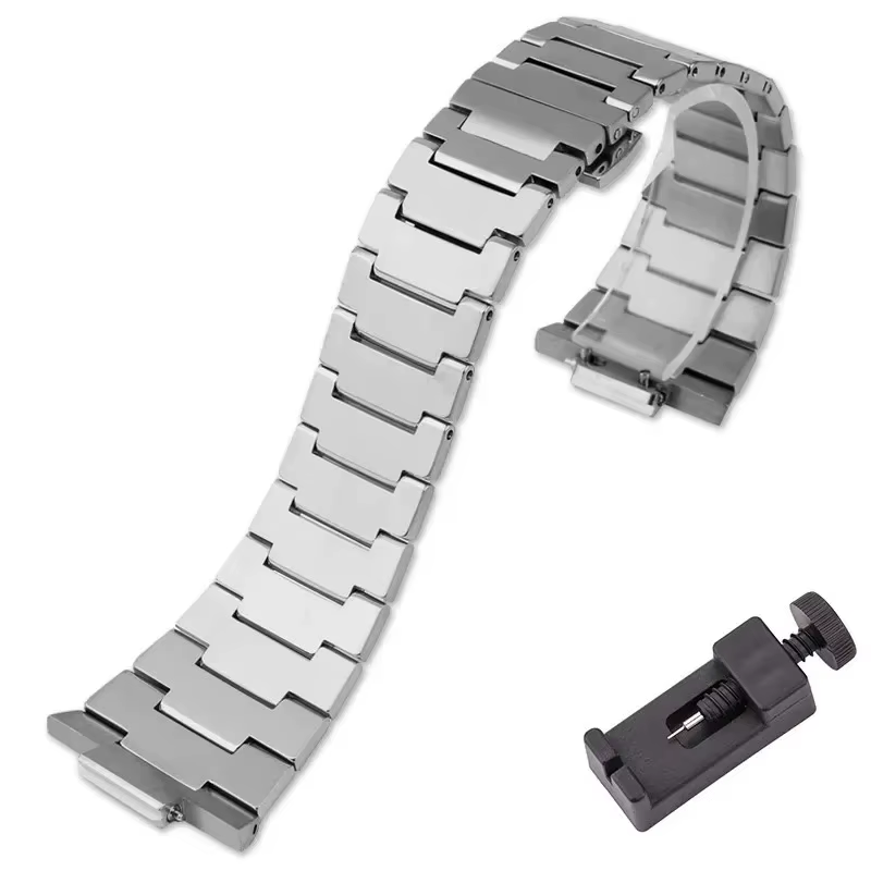 Bracelet en acier inoxydable massif pour Tissot PRX série 35MM/40MM, Interface dédiée, pièces de rec