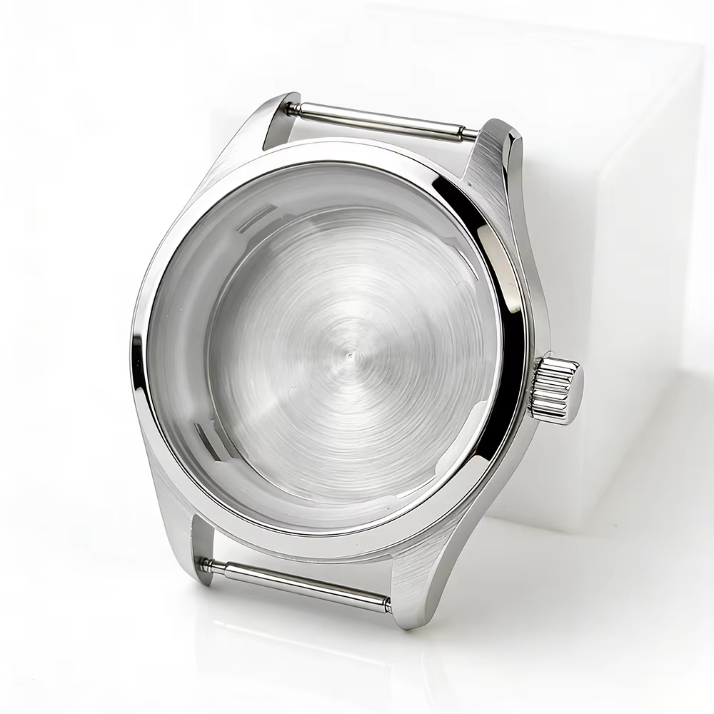 Boîtier de montre pilote 40mm compatible avec cadran 33-34.3mm pour Seiko 5Sports NH35/36/Eta2824, m