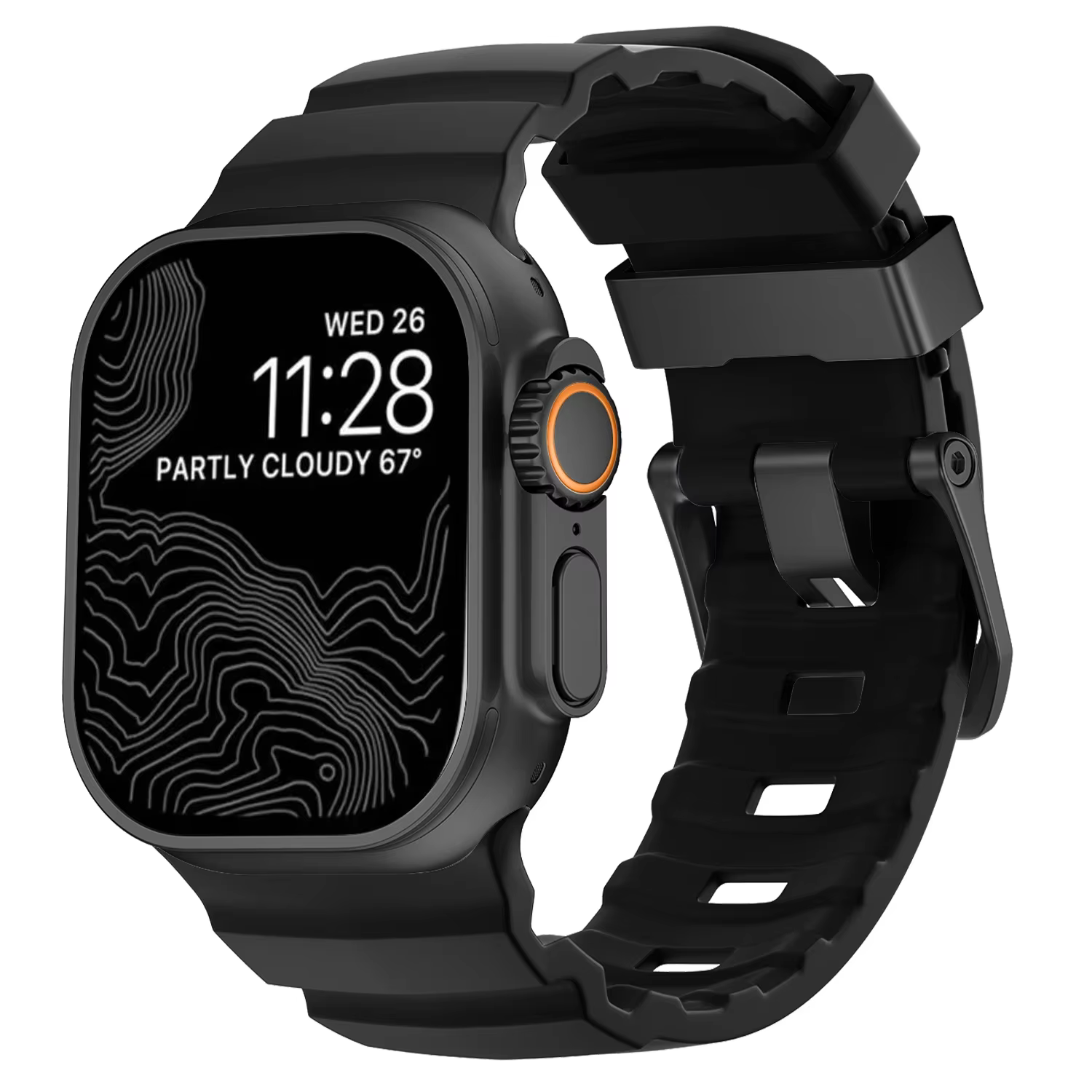 Bracelet en Silicone pour Apple Watch Ultra 3 2 49mm, 46mm 45mm 44mm, Bracelet de Sport pour iWatch 