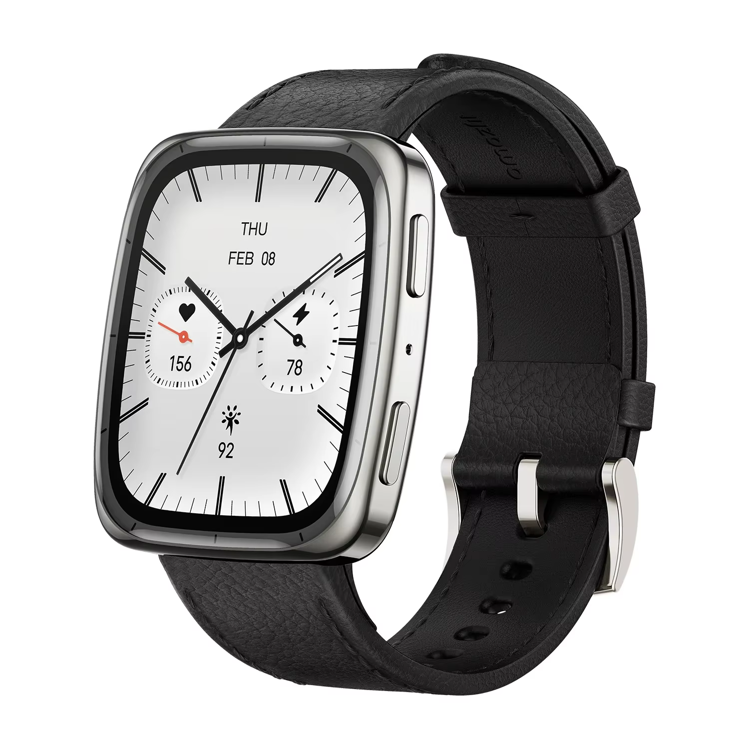 Montre connectée Amazfit Active 2 Squre, jusqu'à 10 jours d'autonomie, plus de 160 modes d'entraînem
