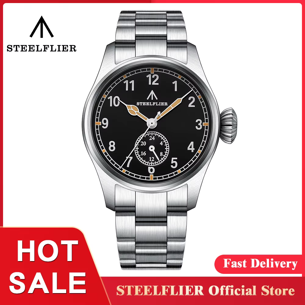 STEELFLIER officiel SF746 montre-bracelet à Quartz de luxe suisse lumineux VH60 mouvement muet 20Bar