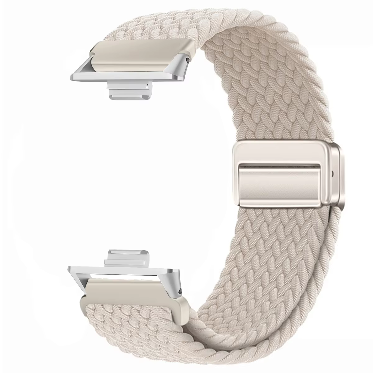 Bracelet à boucle en Nylon tressé magnétique pour Xiaomi Redmi Watch 4 5, Bracelet de Sport réglable