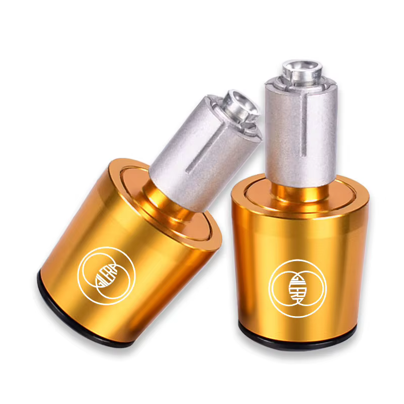Accessoires de moto CNC, poignées de guidon 7/8 "22mm, embouts de poignée pour Gilera GP800 Fuoco Ne