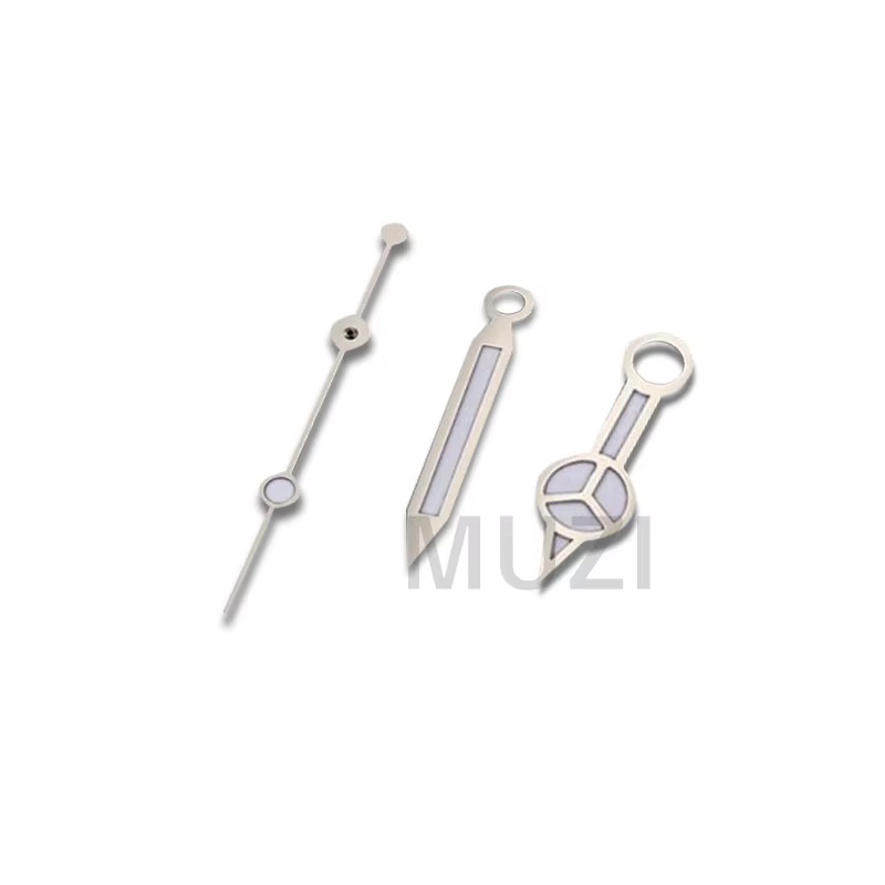 Aiguilles de montre Shoous pour Rolex SUB Yach, pièces de montre, argent, rouge, bleu, mouvement 313