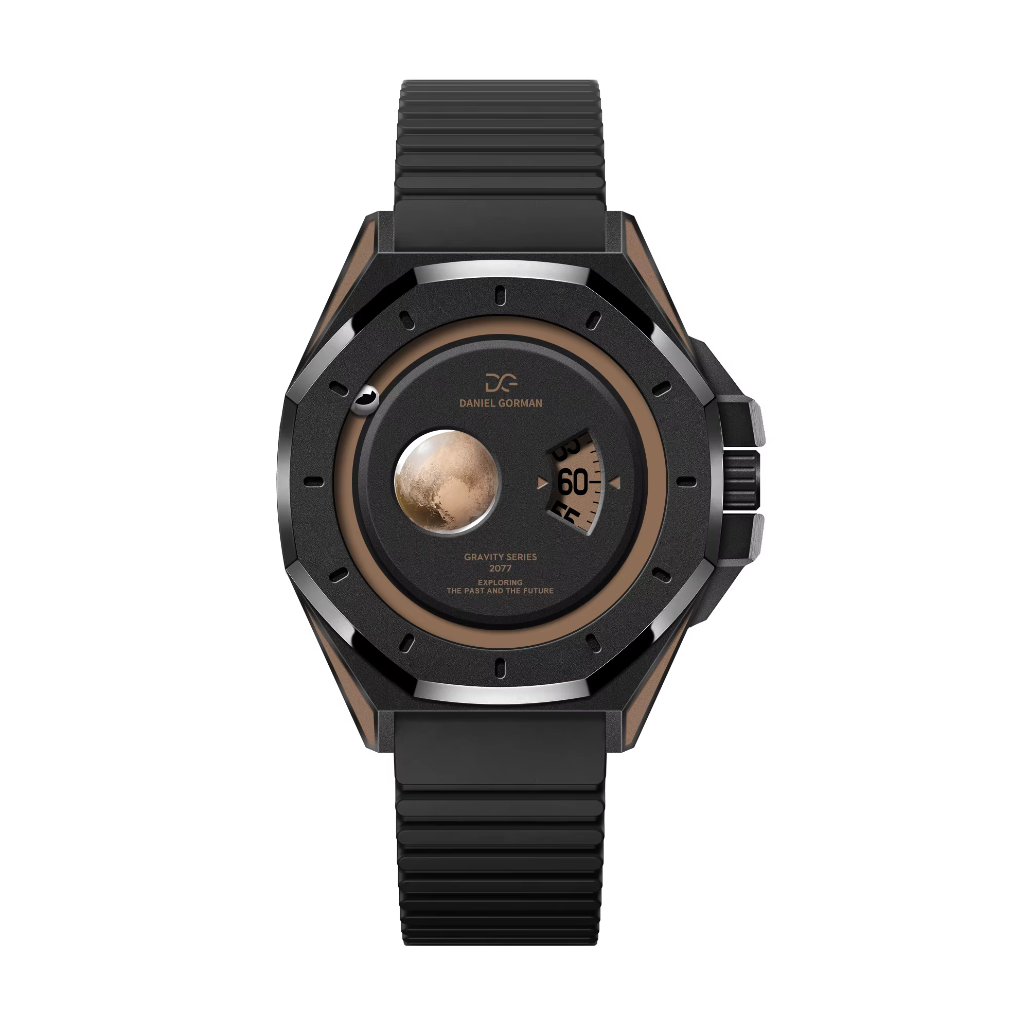 Montre 8 planètes : Pluto, Neptune, Mercure, Saturne, Mars, Jupiter, Uranus, Terre – Design planétai