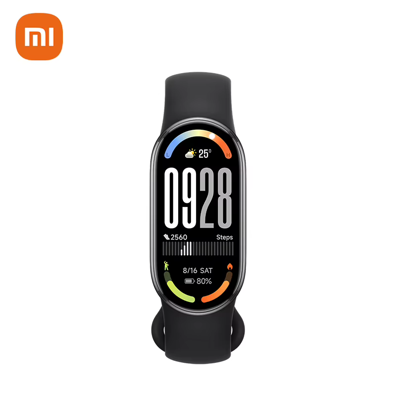 En stock Version mondiale Xiaomi Smart Band 10 1.72 "AMOLED 150 + Modes sportifs diffusion de la fré