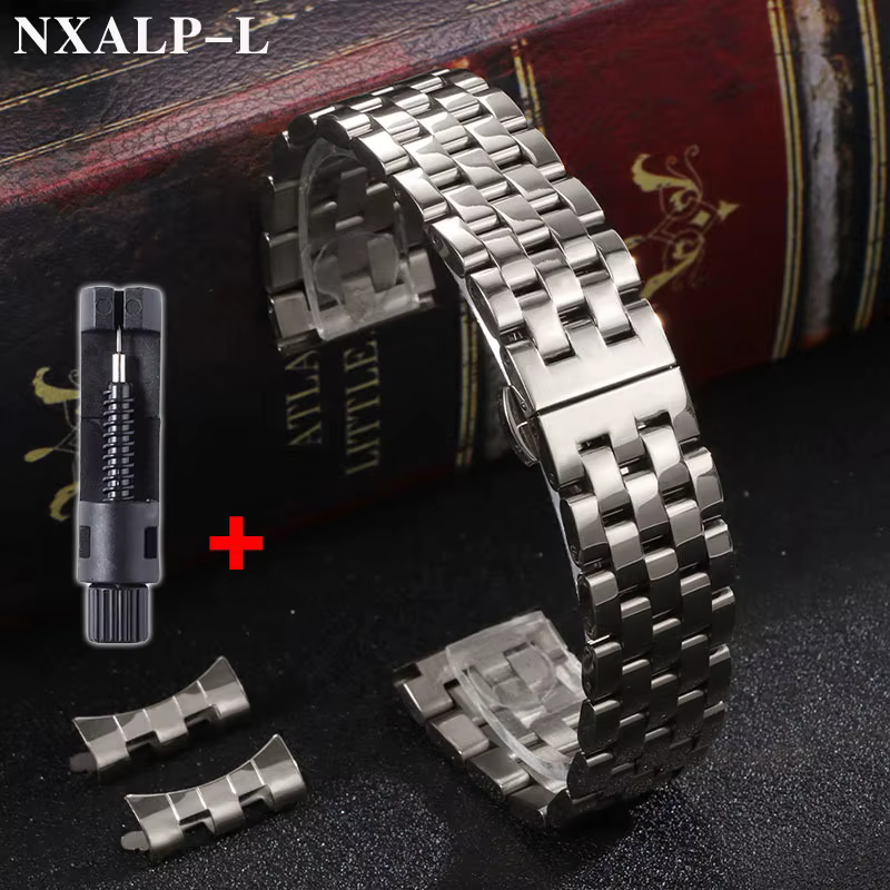 Bracelet en acier inoxydable massif 18mm 20mm 22mm bracelet de montre de haute qualité bracelet à ex
