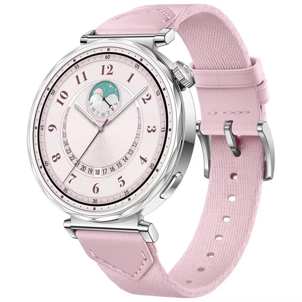 Bracelet en cuir pour femme pour Huawei Watch, GT5 GT4, 41mm, 18mm, Bracelet pour Huawei GT5 Pro, 42