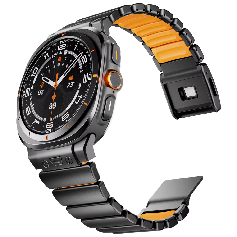 Bracelet magnétique en métal pour Samsung Galaxy Watch Ultra 2025, bracelet de luxe pour Galaxy Watc