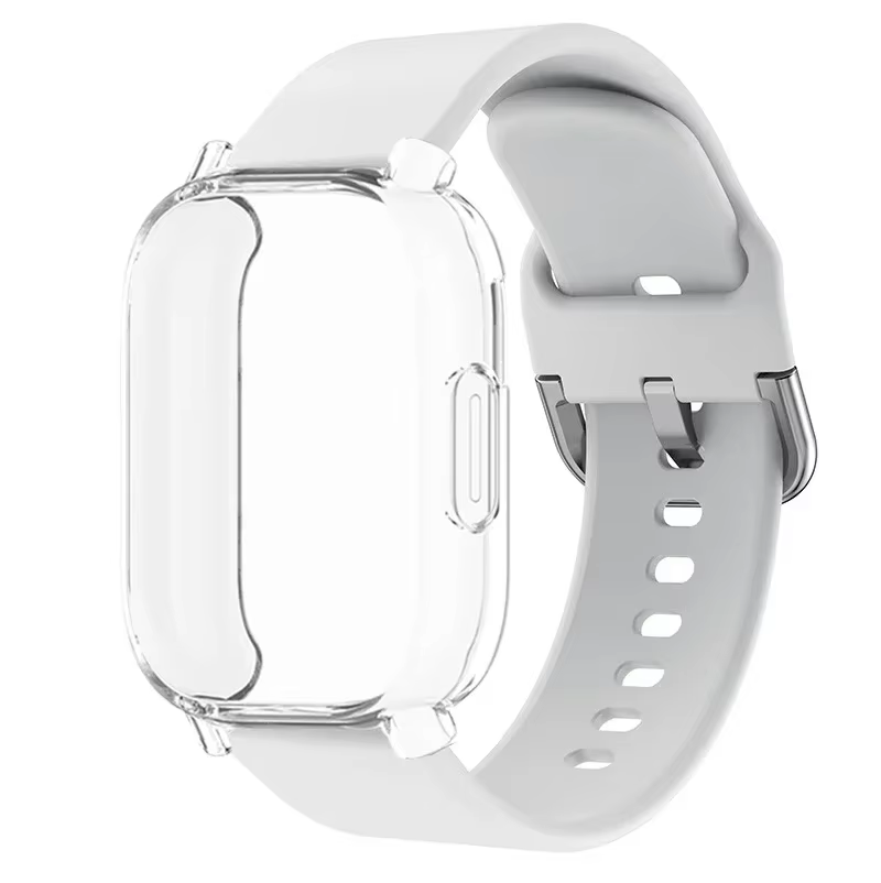 Étui de protection + bracelet en Silicone pour Xiaomi Redmi Watch 5 active/5 Lite, couverture complè