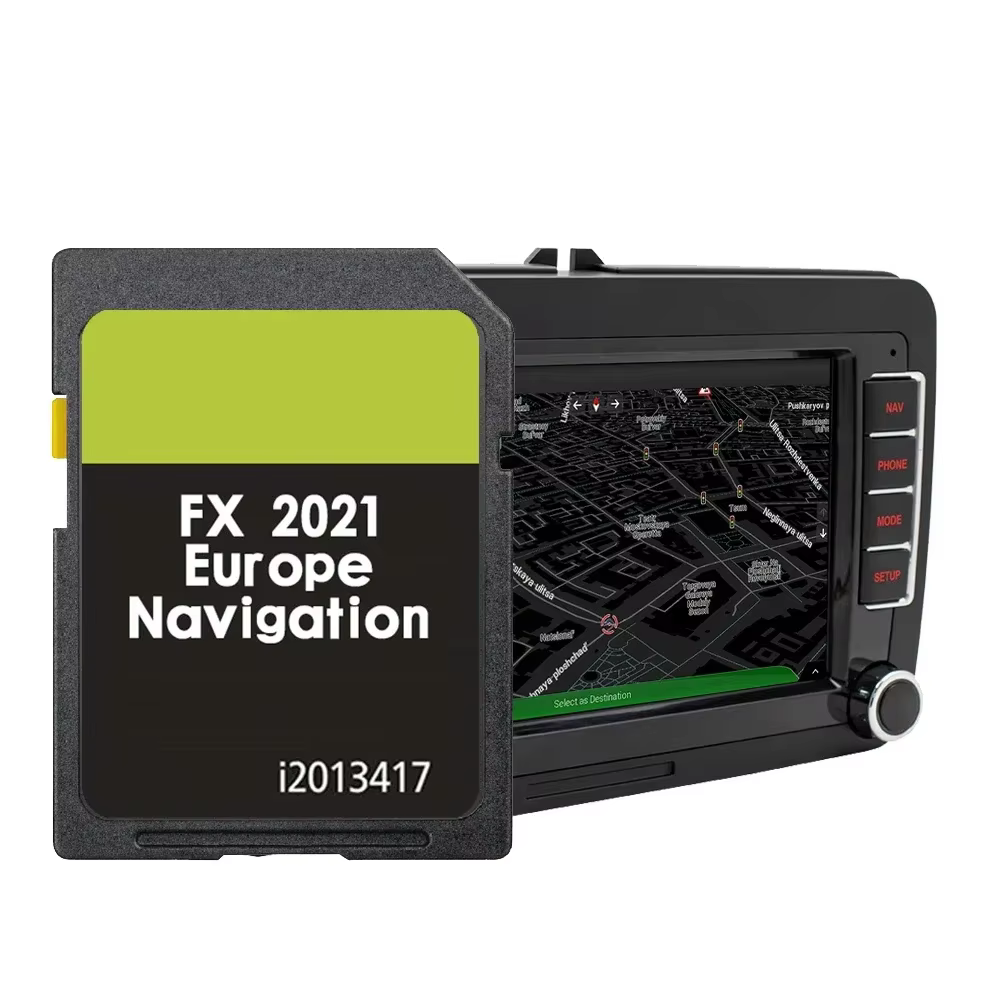 FX 2021 pour Ford Mondeo 2007 2008 2009 2010 Navigation carte SD carte GPS mise à jour de la Version
