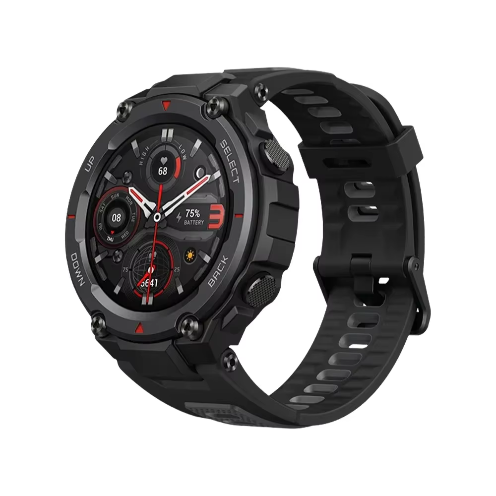Nouvelle montre intelligente Amazfit T-Rex pro pour hommes - GPS extérieur étanche avec autonomie de