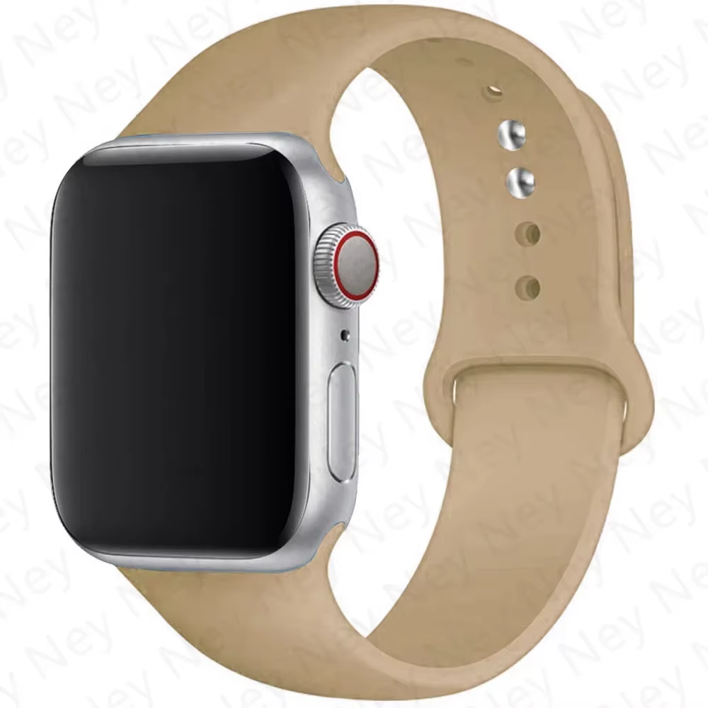 Bracelet de Sport en Silicone souple pour Apple Watch Ultra, 49mm 40mm 44mm 42/38mm, série iWatch 9